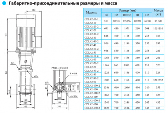 Насос CNP серии CDL 42-100-2