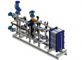 Модуль независимого присоединения системы горячего водоснабжения Теплоком М03-24-02