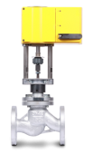 Клапан запорно-регулирующий с электроприводом Sauter КПСР серии 210