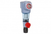 Honeywell F74CS-1"AA Фильтр с обратной промывкой. Сетка 100, на холодную воду, пластик, 1"
