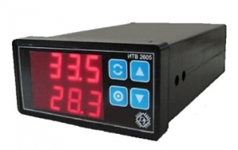 Измеритель температуры и влажности ИТВ-2605/8DIN