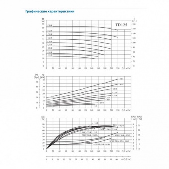 Насос вертикальный циркуляционный CNP серии TD125-48/4 (Чугун)