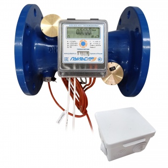 Теплосчётчик у/з Пульсар Ду100; qp=60M3/4ac; Н00010391