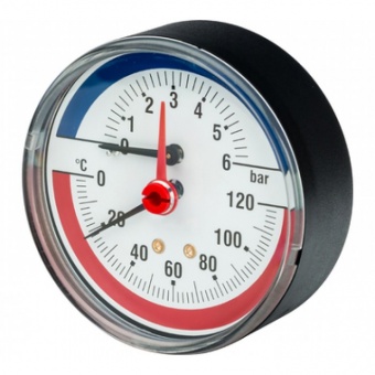 Термоманометр аксиальный S-Tank