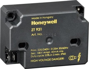Трансформатор розжига Honeywell ZT 931, 13134