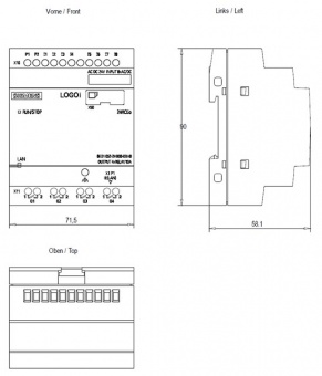 Логический модуль Siemens Simatic 6ED1052-2HB08-0BA1