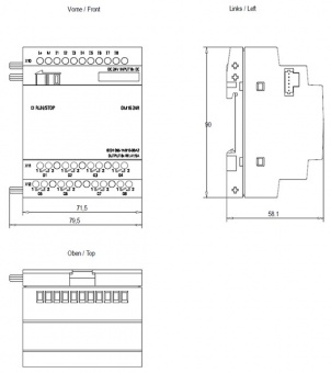 Модуль расширения Siemens Simatic 6ED1055-1NB10-0BA2