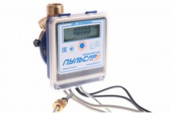 Теплосчётчик мех. Пульсар Ду20, qp=2,5м3/ч, RS485, 4 имп. вх., прямой, Н00004579
