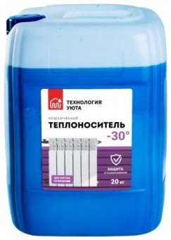 Теплоноситель этиленгликоль Технология Уюта -30 20 кг