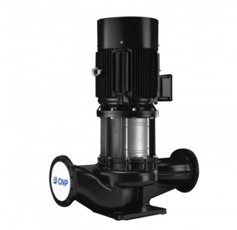 Насос вертикальный циркуляционный CNP серии TD65-22/2 (Нержавеющая сталь)